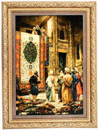 Bild-Teppich 103 x 80 cm Quadratischer Teppich