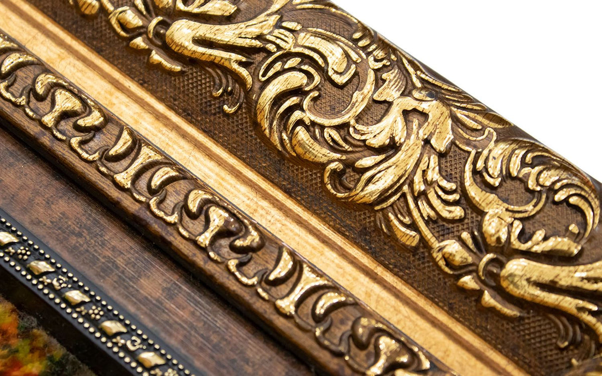 Afbeelding tapijt - 98 x 77 cm - veelkleurig