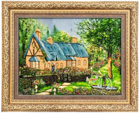 Afbeelding tapijt - 91 x 72 cm - veelkleurig