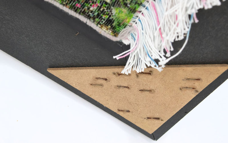 Afbeelding tapijt - 91 x 72 cm - veelkleurig