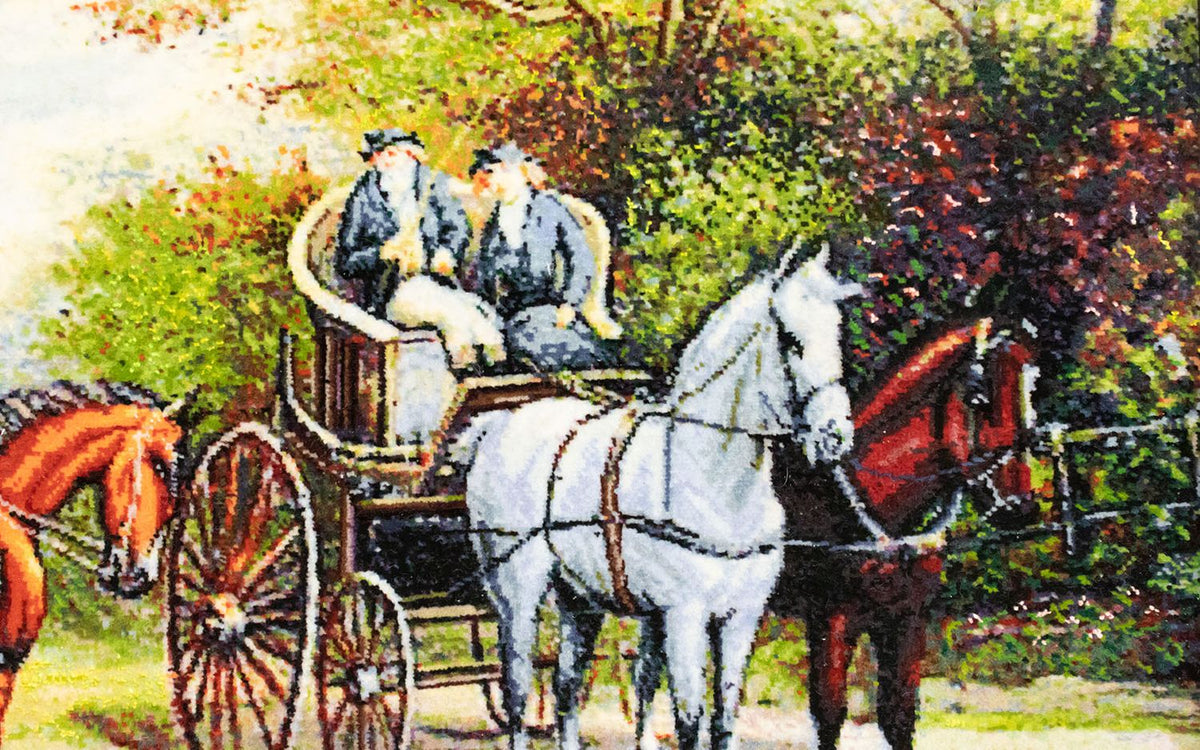 Bild-Teppich 98 x 78 cm Quadratischer Teppich