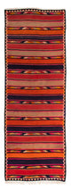 Antiek kilim Tapijt 340x125cm