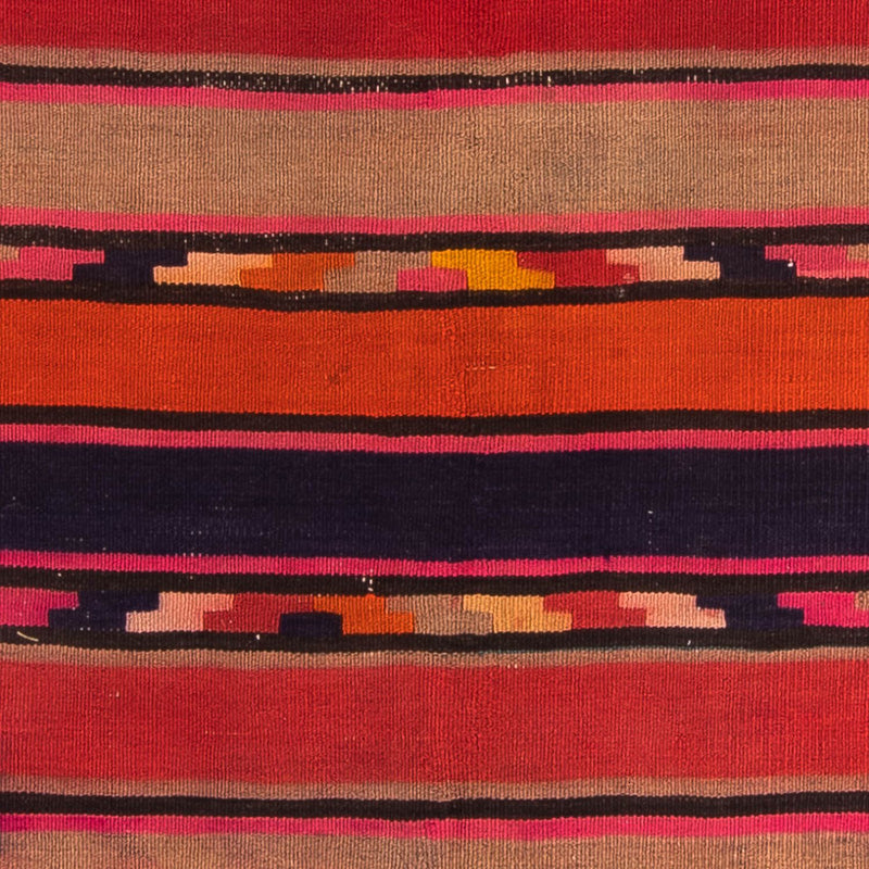 Loper Kelim tapijt - Oud - 340 x 125 cm - veelkleurig