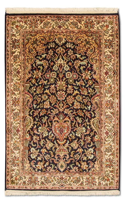 Kasjmir zijde Tapijt 60x94cm - Oosters Tapijt