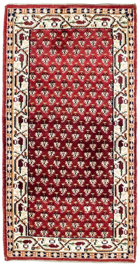 Perzisch tapijt - Mir - 120 x 65 cm - rood