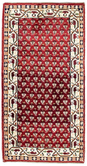 Perzisch tapijt - Mir - 120 x 65 cm - rood