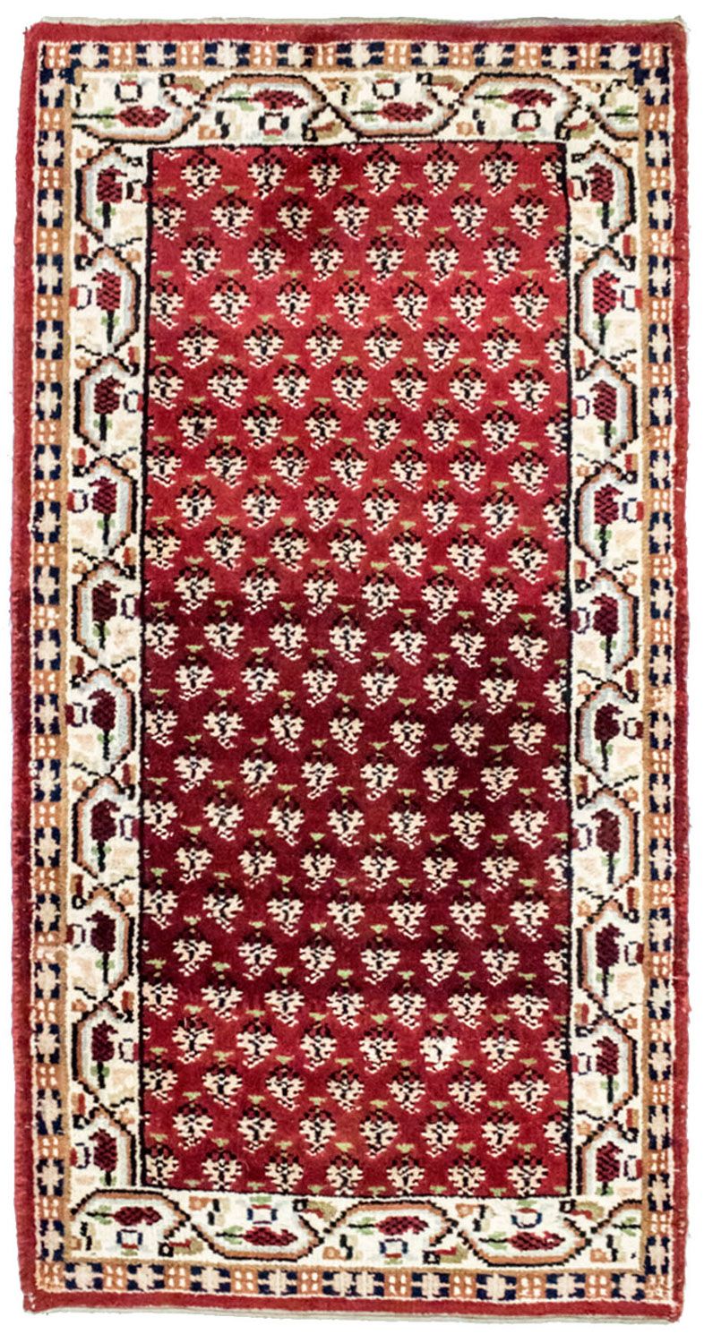 Perzisch tapijt - Mir - 120 x 65 cm - rood