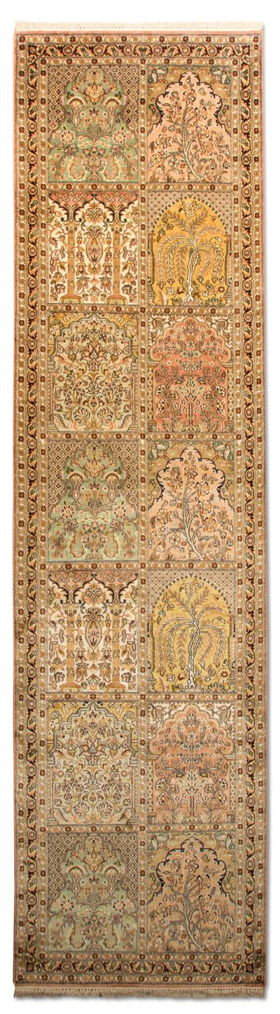 Kasjmir zijde Tapijt 77x316cm - Oosters Tapijt