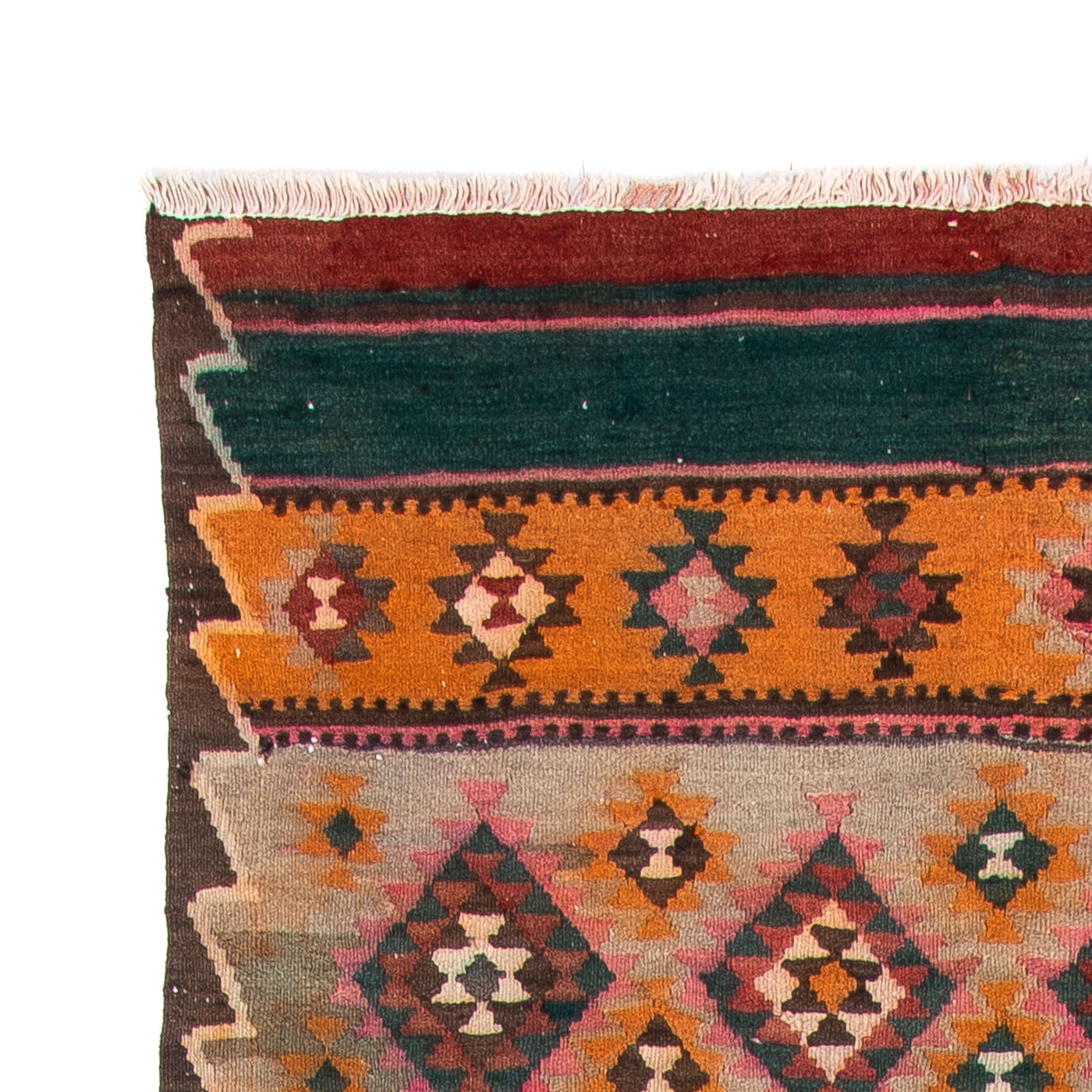 Antiek kilim Tapijt 370x145cm