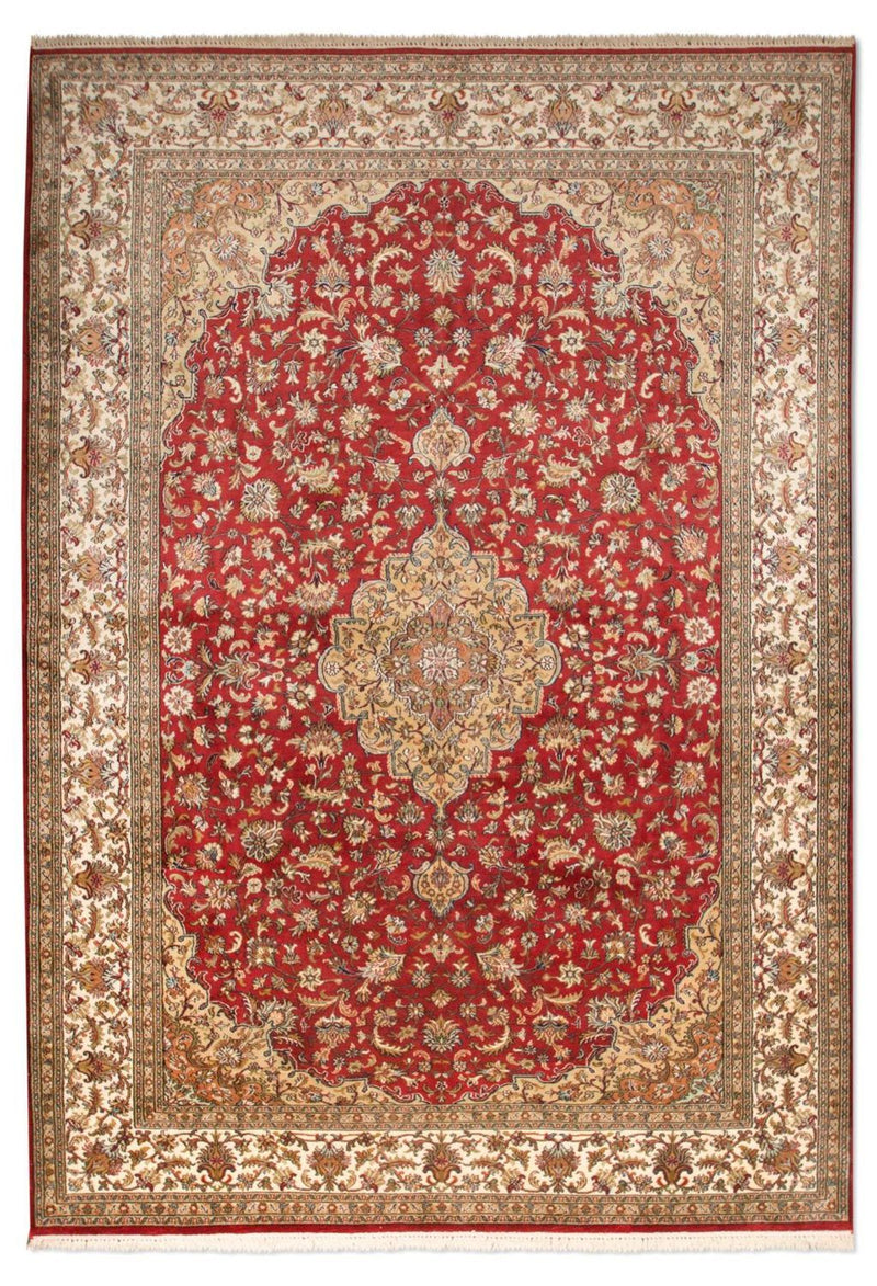 Zijden tapijt - Kashmir Silk - 245 x 170 cm - rood