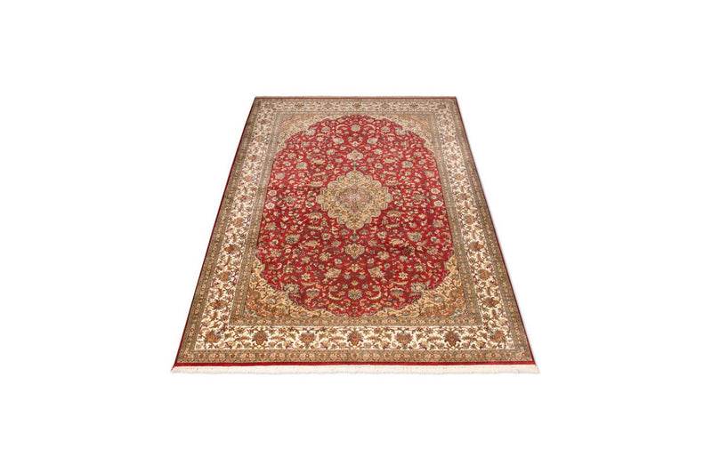 Zijden tapijt - Kashmir Silk - 245 x 170 cm - rood