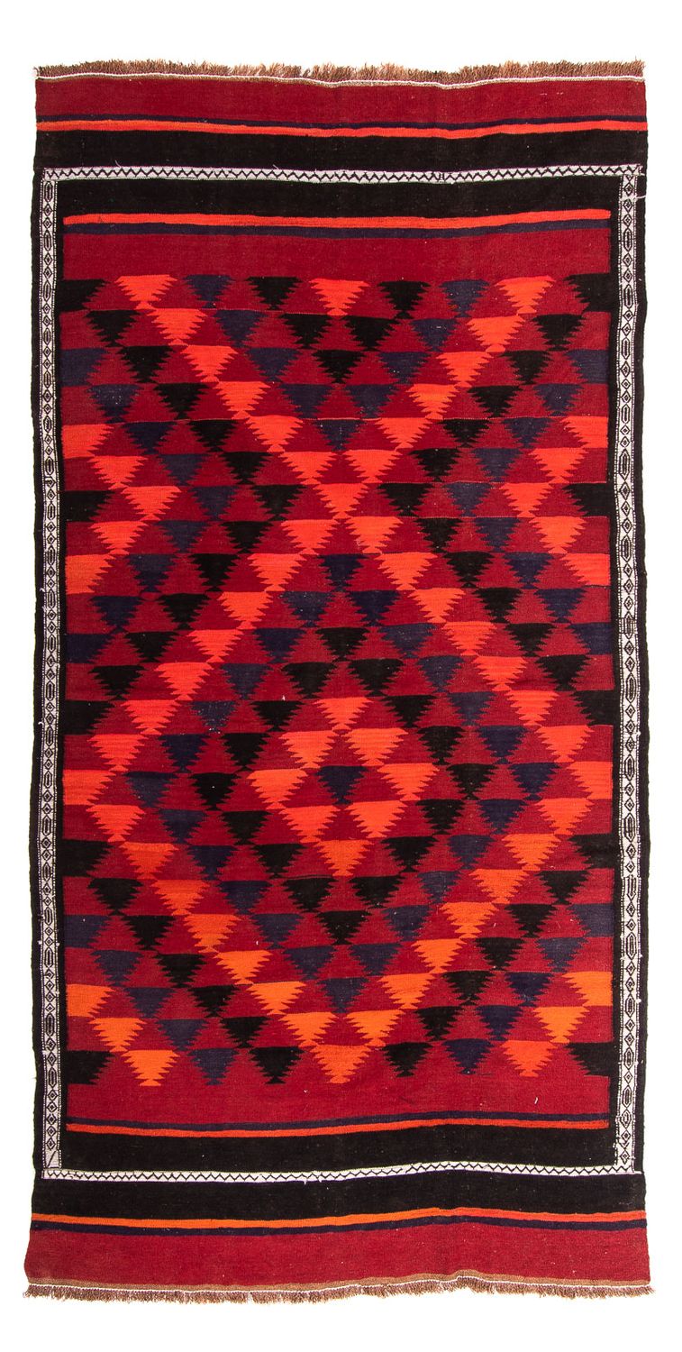 Loper Kelim tapijt - Oud - 280 x 145 cm - veelkleurig