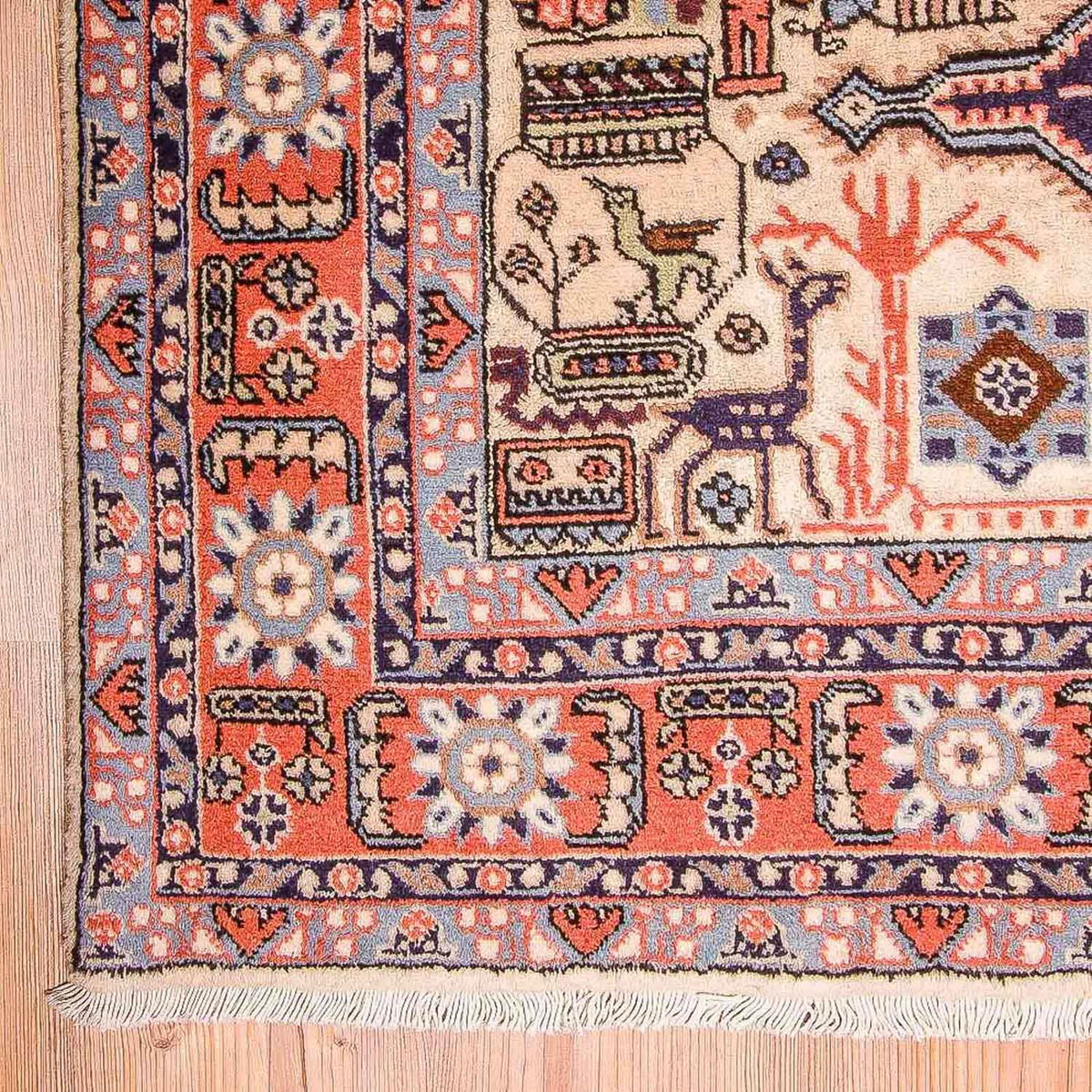 Perzisch Tapijt - Nomadisch - 200 x 137 cm - roze