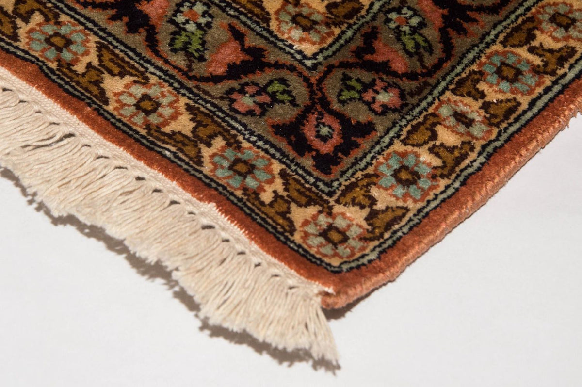 Loper Zijden tapijt - Kashmir Silk - 305 x 80 cm - veelkleurig