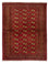 Turkaman tapijt - 123 x 95 cm - rood