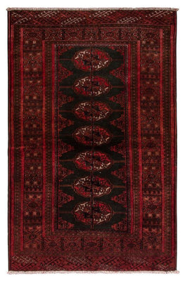Turkaman tapijt - 142 x 92 cm - donkerblauw