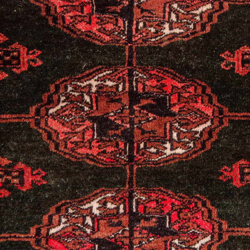 Turkaman tapijt - 142 x 92 cm - donkerblauw