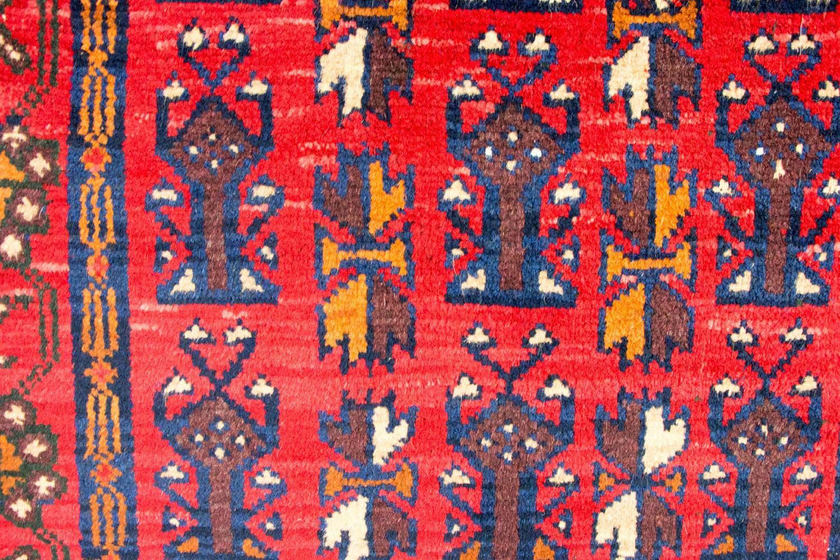 Baluch tapijt - 130 x 74 cm - rood