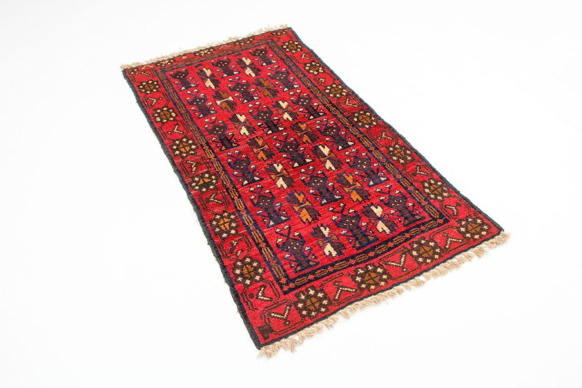 Baluch tapijt - 130 x 74 cm - rood