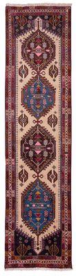 Loper Perzisch Tapijt - Nomadisch - 294 x 76 cm - beige