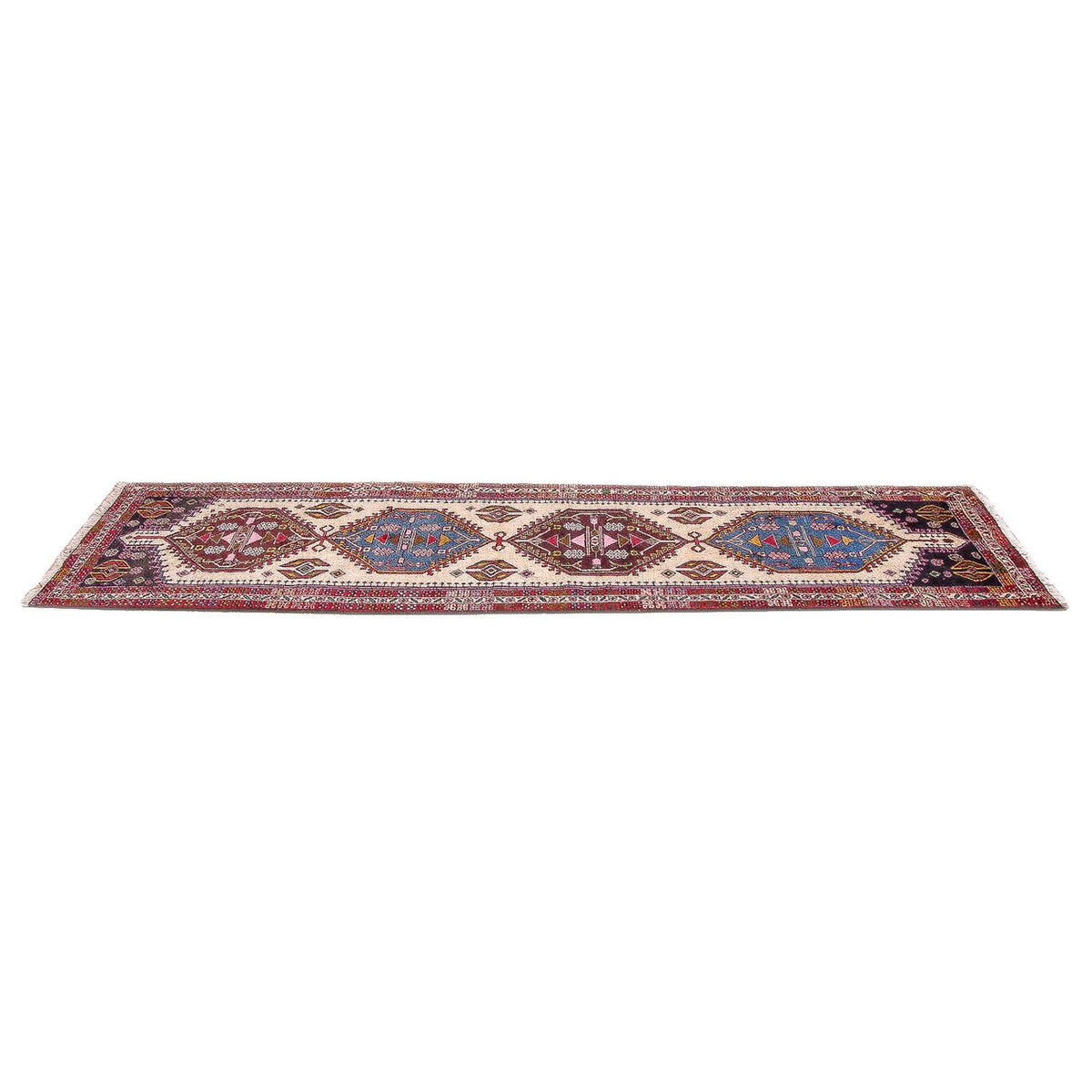 Loper Perzisch Tapijt - Nomadisch - 294 x 76 cm - beige