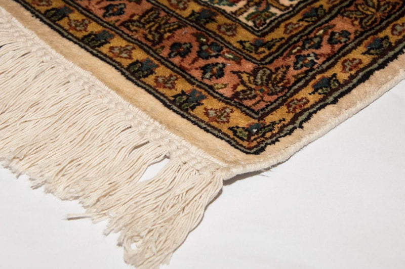 Zijden tapijt - Kashmir Silk - 295 x 173 cm - beige