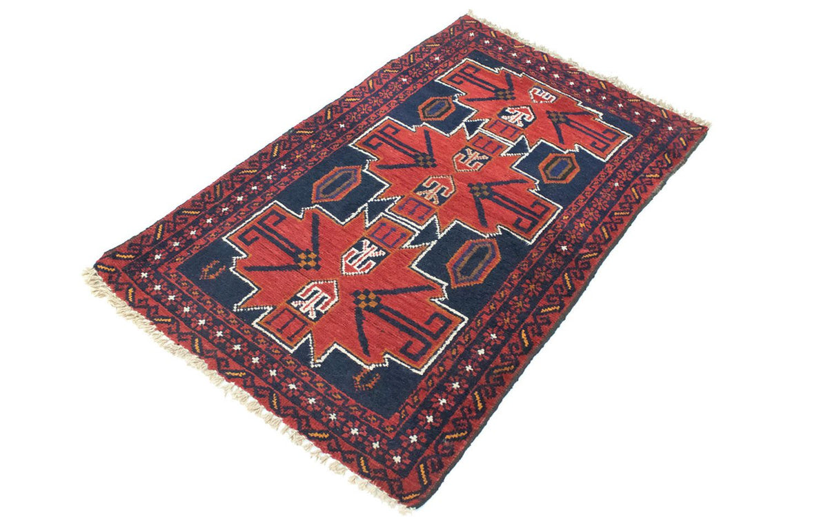 Baluch tapijt - 122 x 77 cm - rood