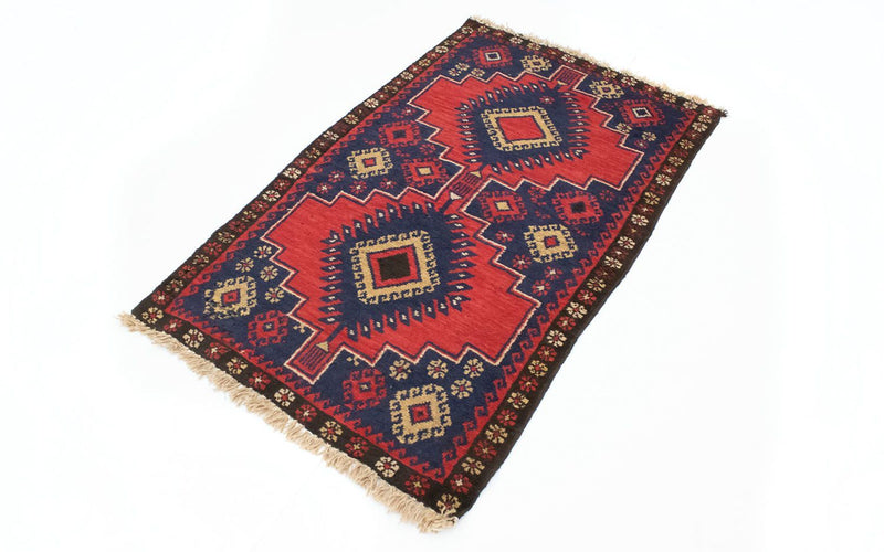 Baluch tapijt - 128 x 81 cm - rood