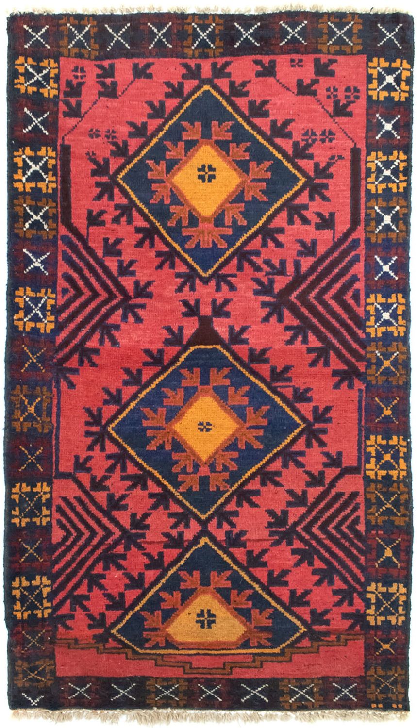Baluch tapijt - 140 x 82 cm - rood