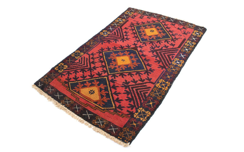 Baluch tapijt - 140 x 82 cm - rood