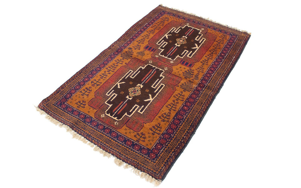 Baluch tapijt - 143 x 82 cm - veelkleurig