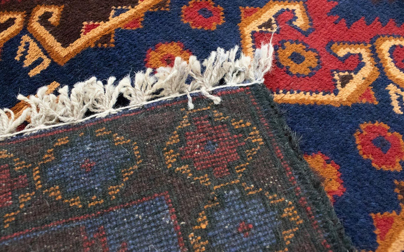 Baluch tapijt - 130 x 74 cm - blauw