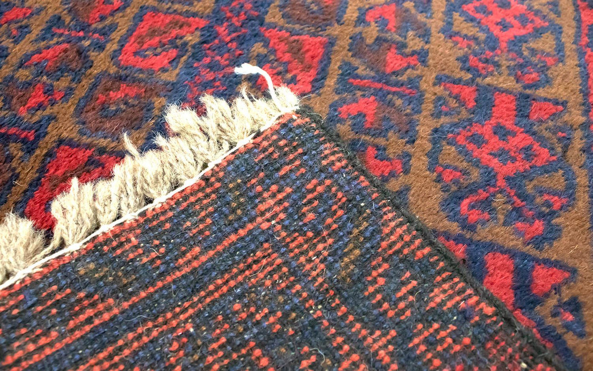 Baluch tapijt - 126 x 74 cm - rood