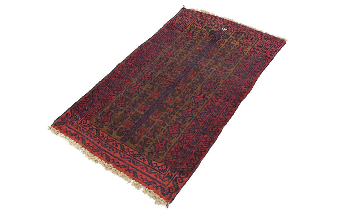 Baluch tapijt - 126 x 74 cm - rood