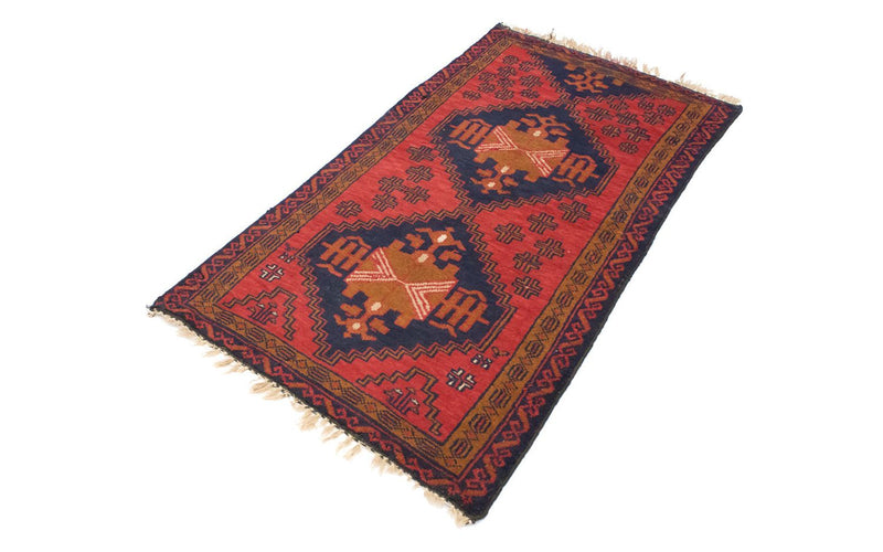 Baluch tapijt - 129 x 74 cm - rood