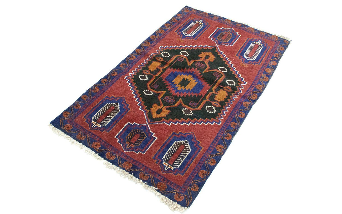 Baluch tapijt - 135 x 81 cm - blauw