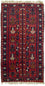 Baluch tapijt - 130 x 74 cm - rood