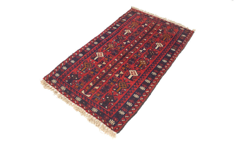 Baluch tapijt - 130 x 74 cm - rood