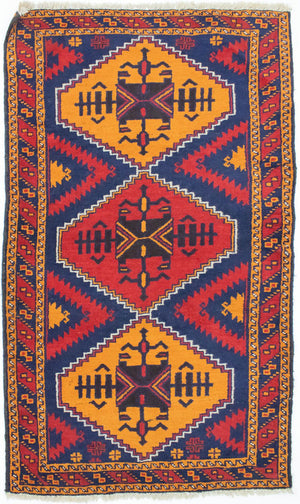 Baluch tapijt - 138 x 85 cm - blauw