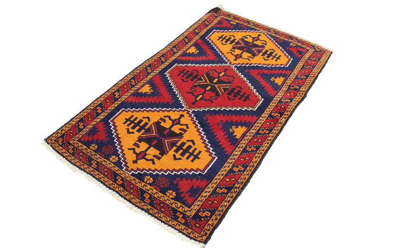 Baluch tapijt - 138 x 85 cm - blauw