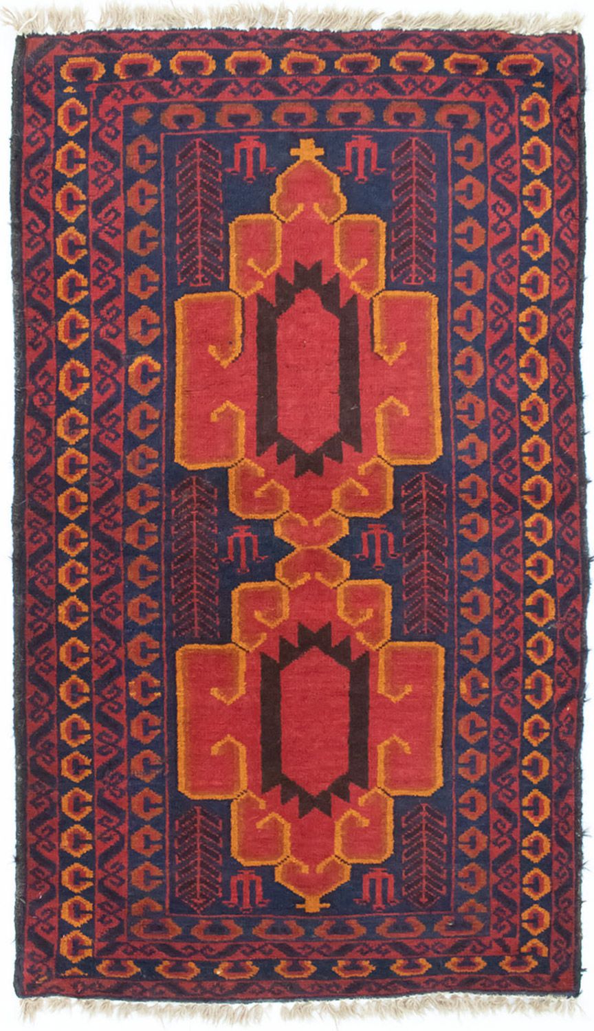 Baluch tapijt - 138 x 78 cm - blauw