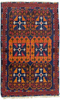Baluch tapijt - 120 x 73 cm - blauw