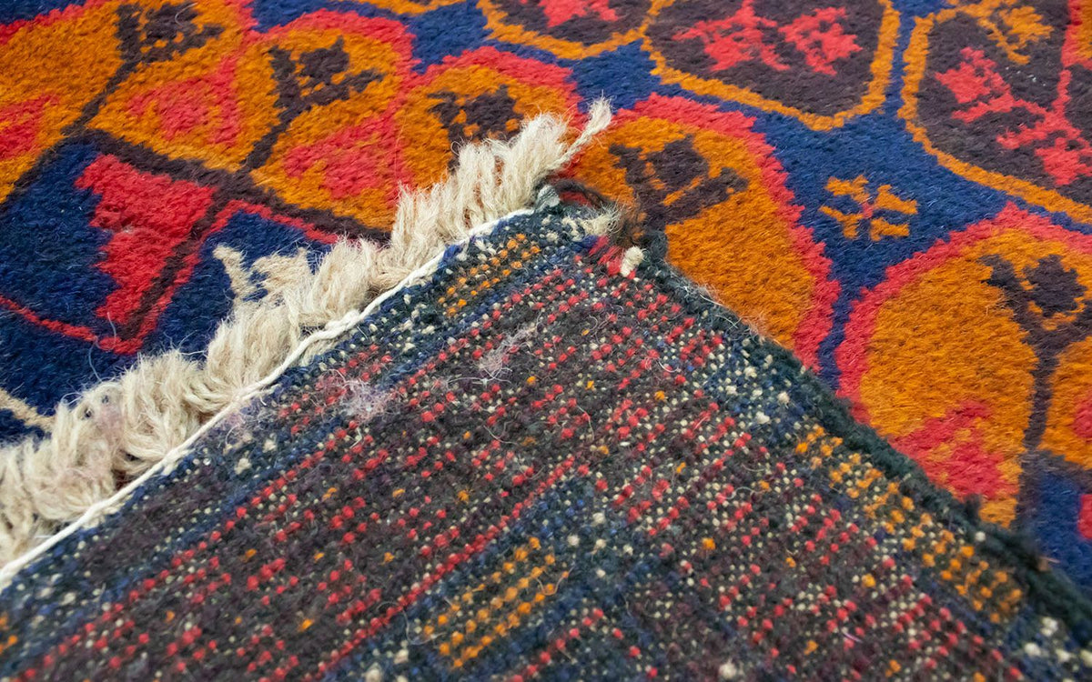 Baluch tapijt - 120 x 73 cm - blauw