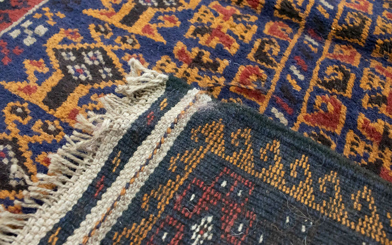 Baluch tapijt - 140 x 80 cm - veelkleurig