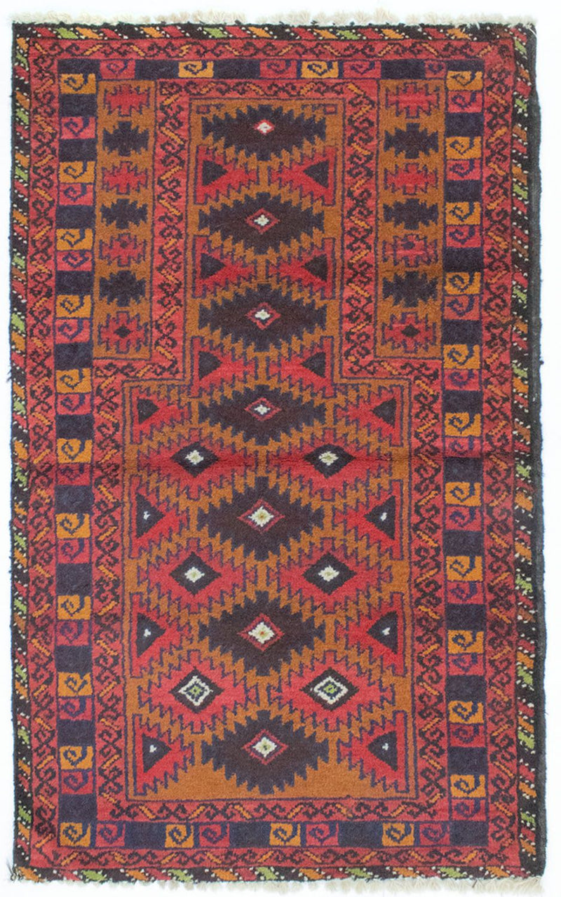 Baluch tapijt - 146 x 86 cm - veelkleurig