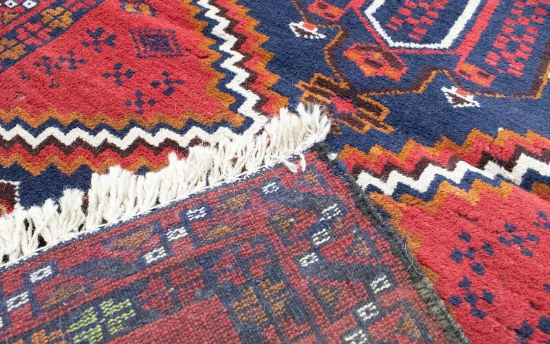 Baluch tapijt - 129 x 78 cm - rood