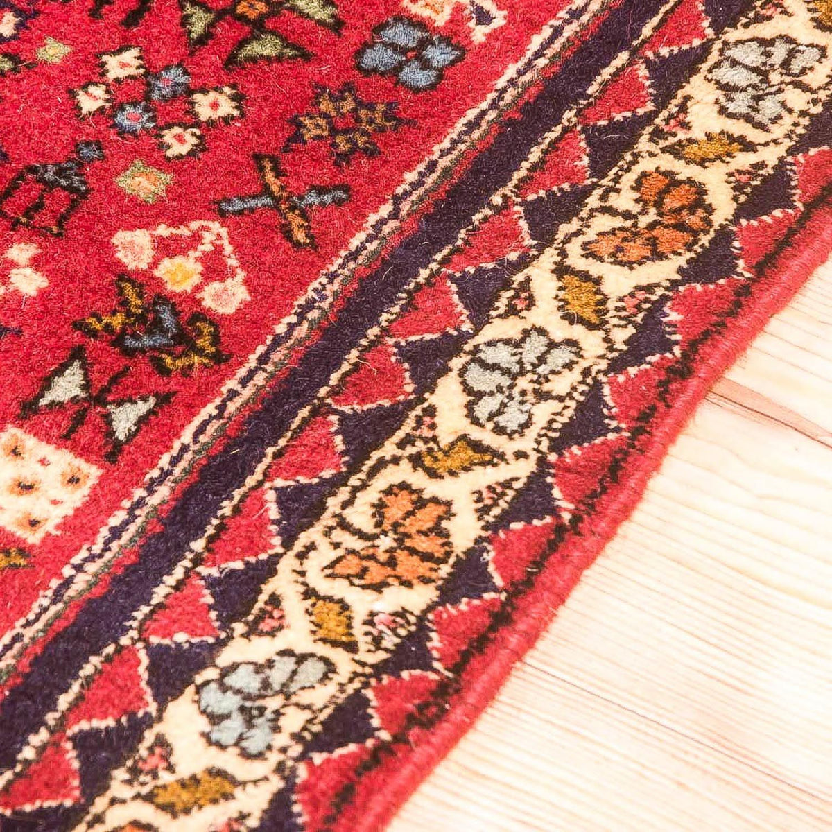 Loper Perzisch Tapijt - Nomadisch - 278 x 92 cm - rood