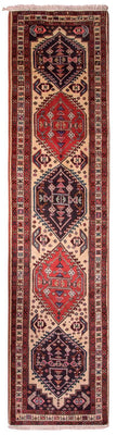 Loper Perzisch Tapijt - Nomadisch - 296 x 75 cm - beige