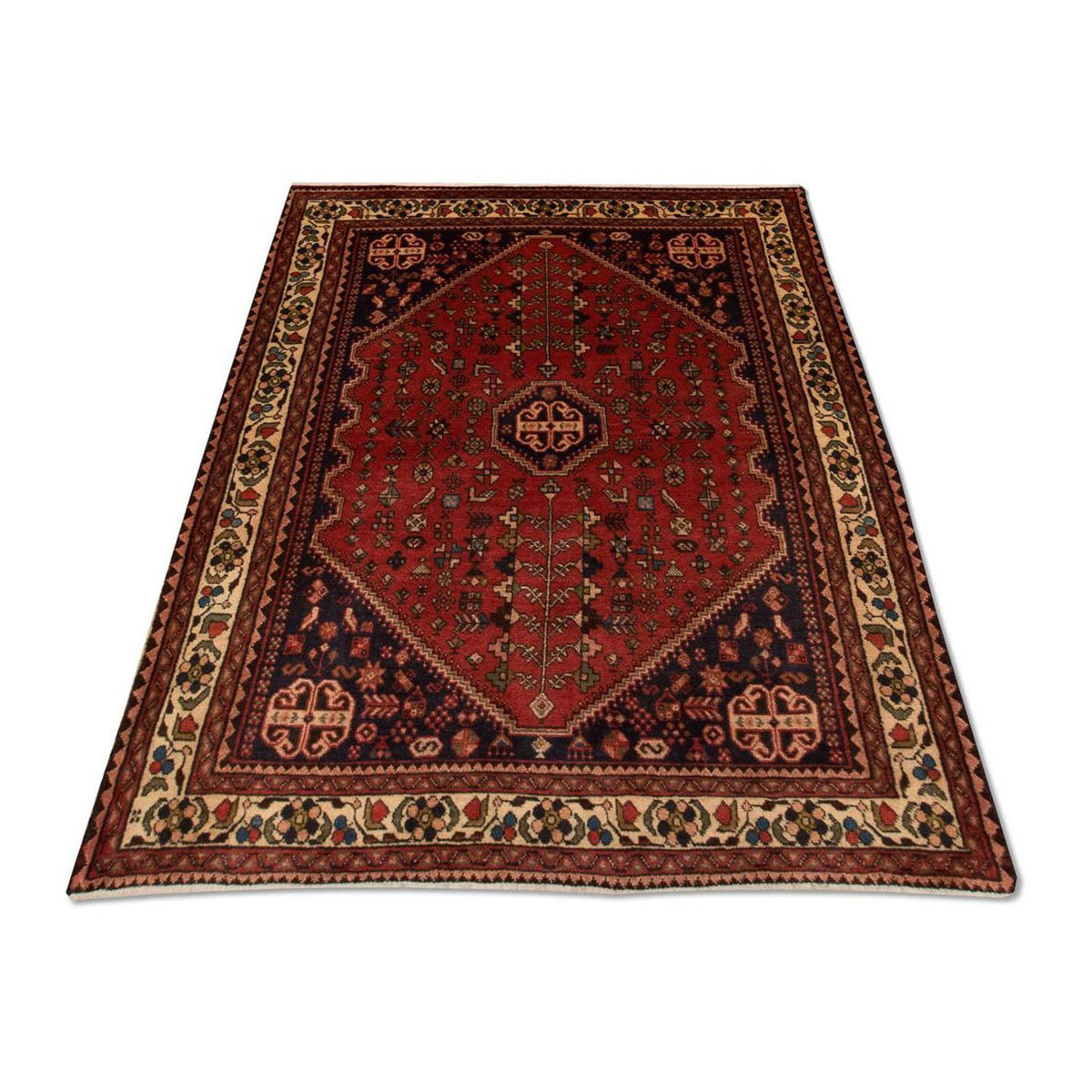 Perzisch Tapijt - Nomadisch - 151 x 103 cm - rood