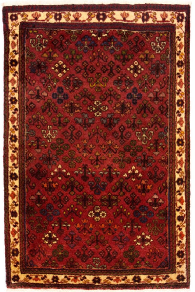 Hosseinabad Tapijt 92x145cm - Perzisch tapijt - rood